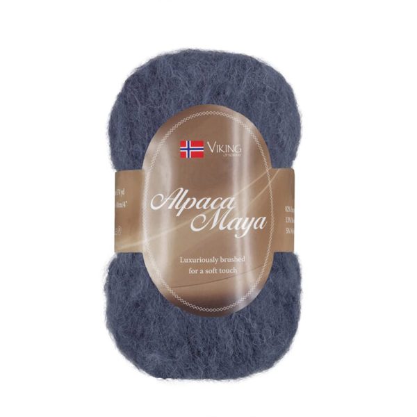 Viking Alpaca Maya, farge 727 Marine