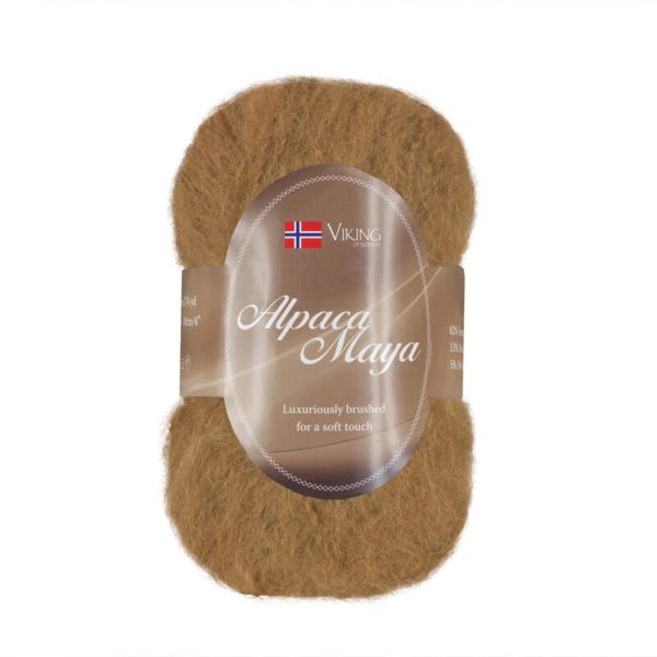 Viking Alpaca Maya, farge 753 Cognac