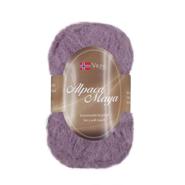 Viking Alpaca Maya, farge 769 Lilla