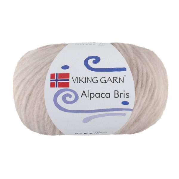 Viking Alpaca Bris, farge 306 Sand