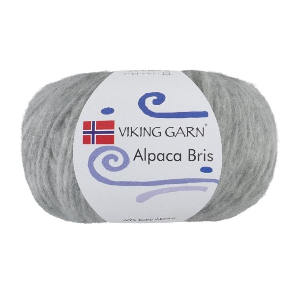 Viking Alpaca Bris, farge 313 Grå