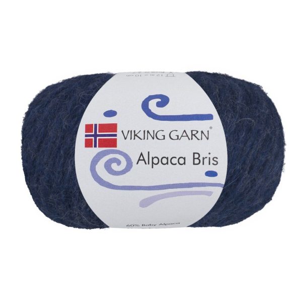 Viking Alpaca Bris, farge 324 Mørk Blå