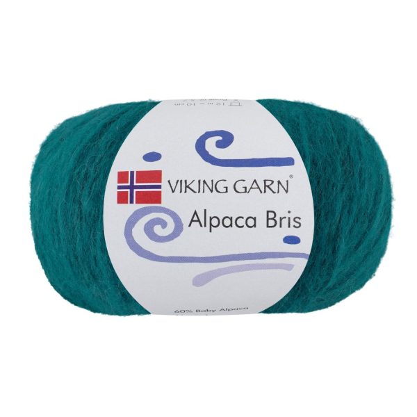 Viking Alpaca Bris, farge 329 Turkis