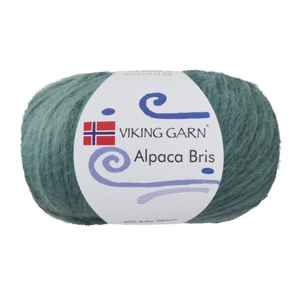 Viking Alpaca Bris, farge 338 Petrol