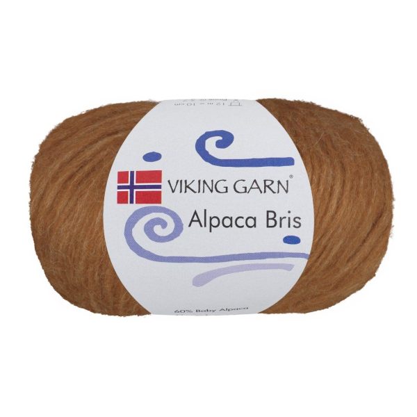 Viking Alpaca Bris, farge 357 Kobber