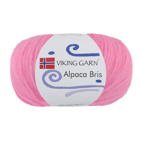 Viking Alpaca Bris, farge 361 Rosa
