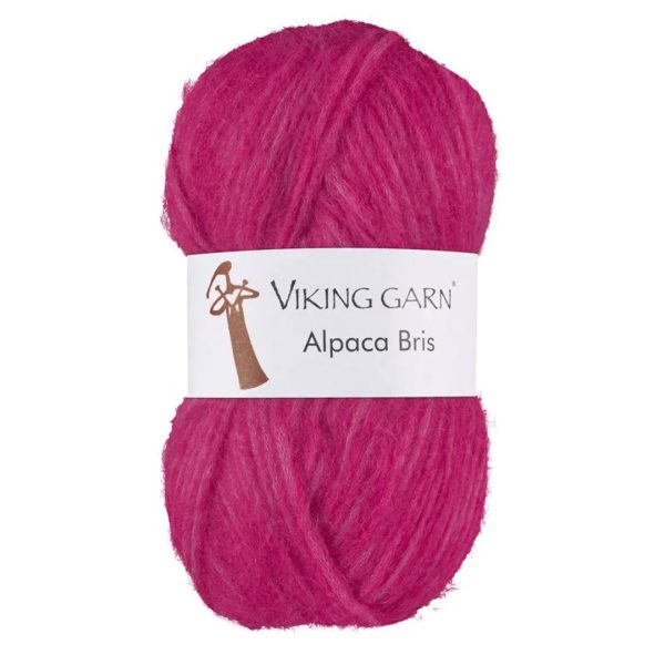 Viking Alpaca Bris, farge 362 Cerise