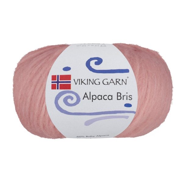 Viking Alpaca Bris, farge 365 Gammel Rosa