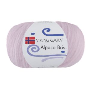 Garn viking alpaca bris 367 lys lilla
