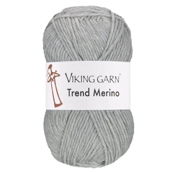 Viking Trend Merino, farge 413 Lys Grå