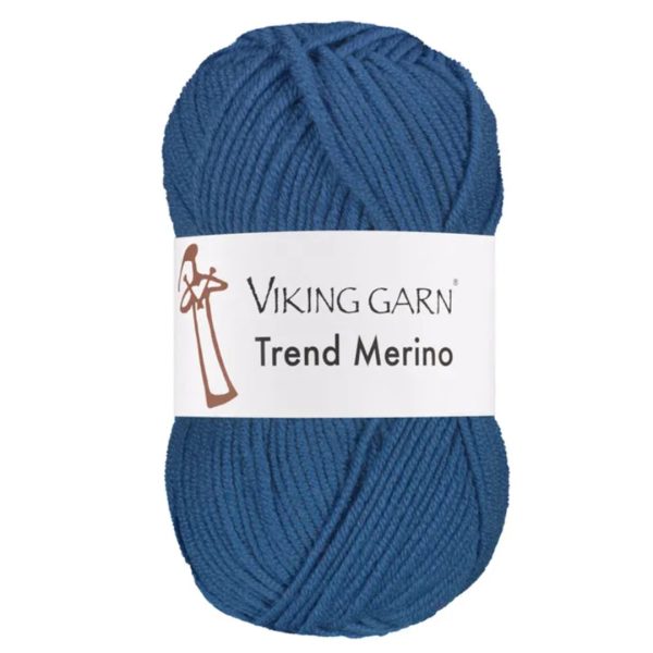 Viking Trend Merino, farge 425 Blå