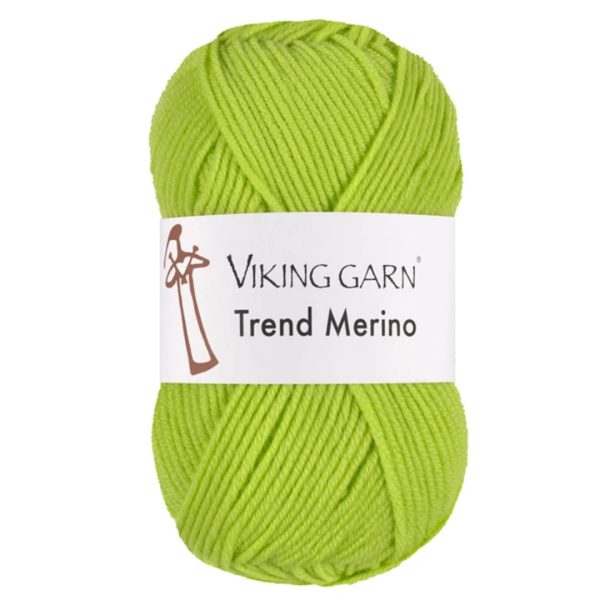 Viking Trend Merino, farge 431 Lime