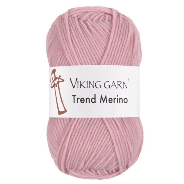 Viking Trend Merino, farge 463 Pudderrosa