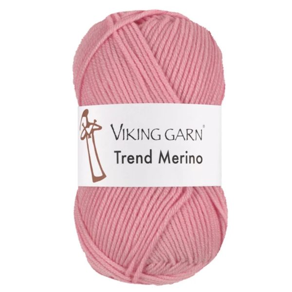 Viking Trend Merino, farge 464 Lys Rosa