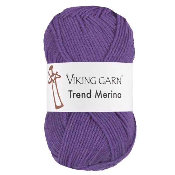 Viking Trend Merino, farge 469 Lilla