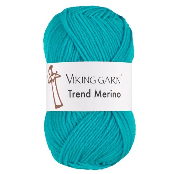 Viking Trend Merino, farge 481 Turkis