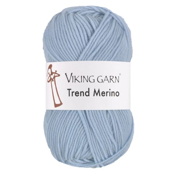 Viking Trend Merino, farge 482 Lys Blå