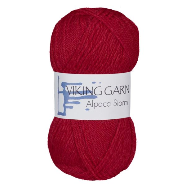 Viking Storm, farge 560 Alpaca Julerød