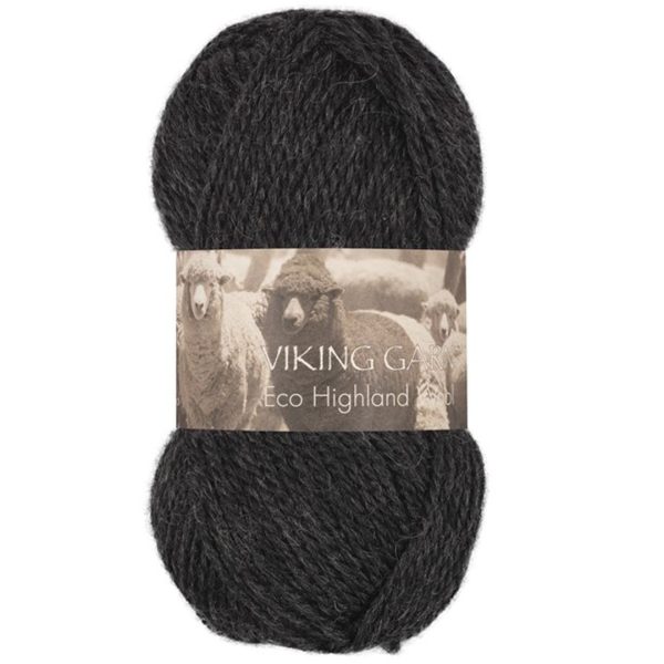 Viking Highland Eco Wool, farge 217 Koks