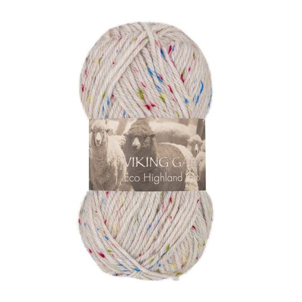 Viking Highland Eco Wool, farge 270 Hvit T