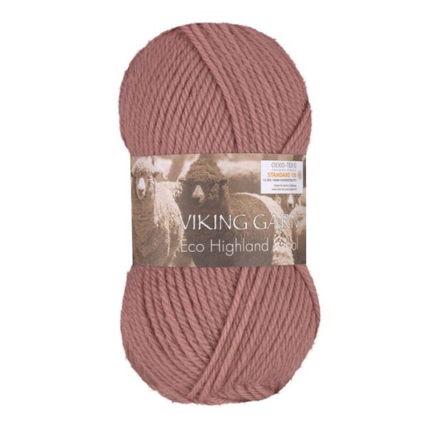 Viking Highland Eco Wool, farge 282 Gammel