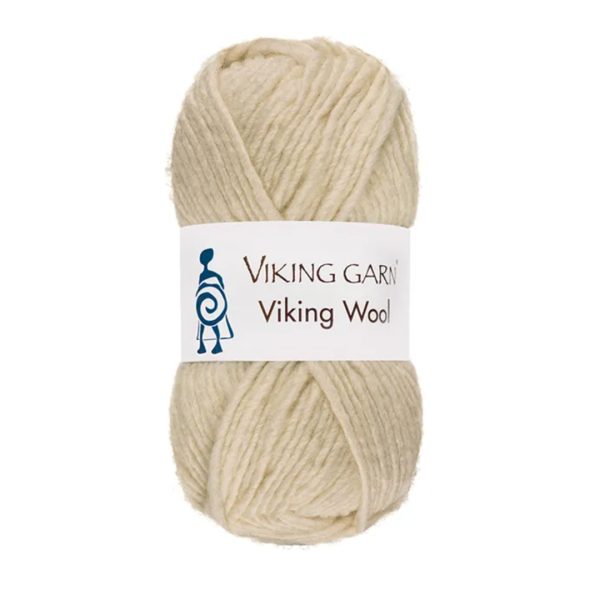 Viking Wool, farge 502 Naturhvit