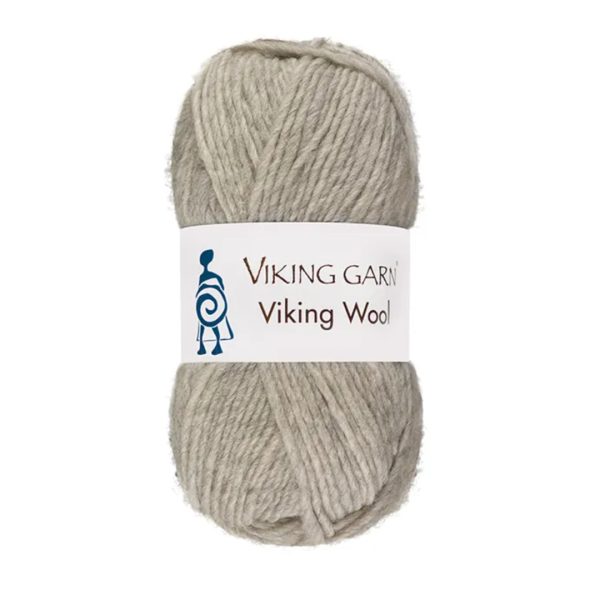 Viking Wool, farge 512 Perlegrå