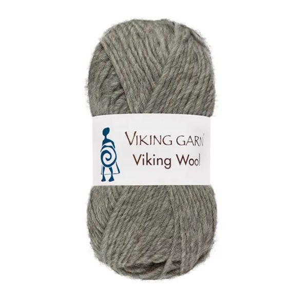 Viking Wool, farge 513 Lys Grå