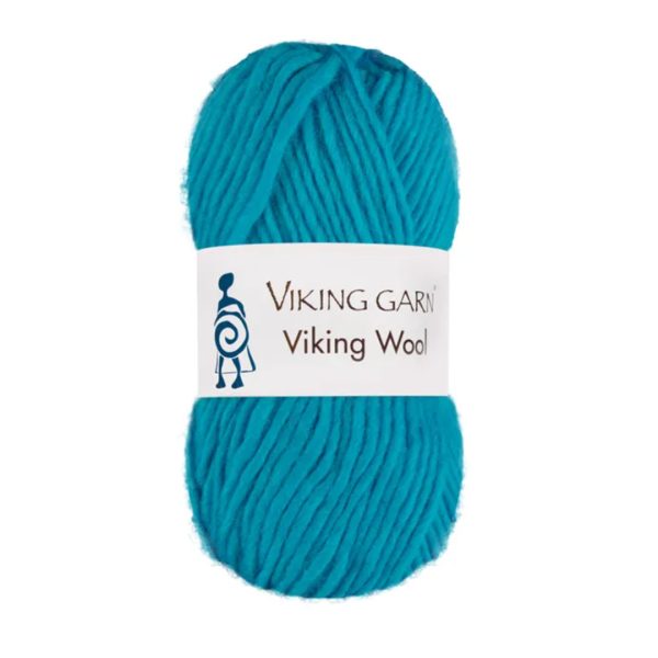 Viking Wool, farge 528 Mørk Turkis