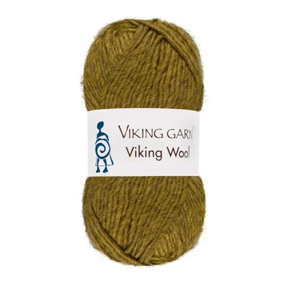 Viking Wool, farge 544 Gulgrønn
