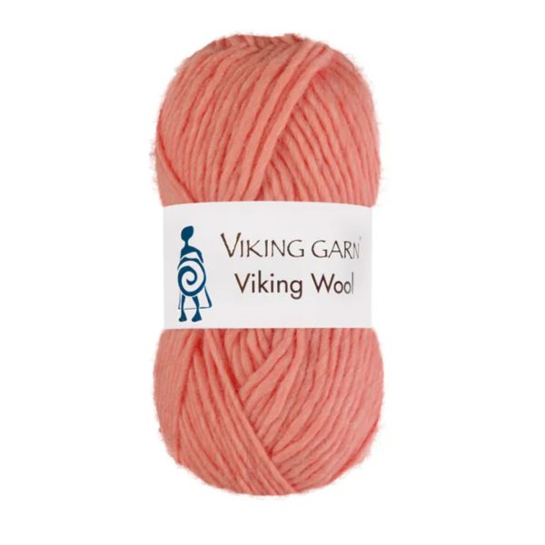 Viking Wool, farge 563 Korall