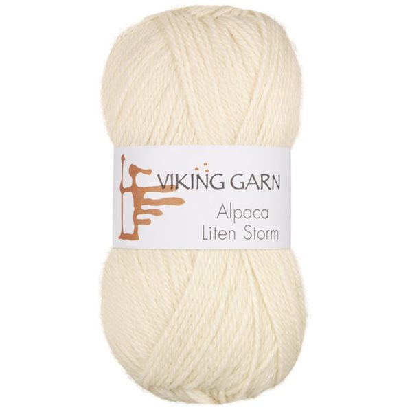 Viking Alpaca Liten Storm, farge 702 Natur