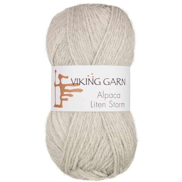 Viking Alpaca Liten Storm, farge 712 Perle