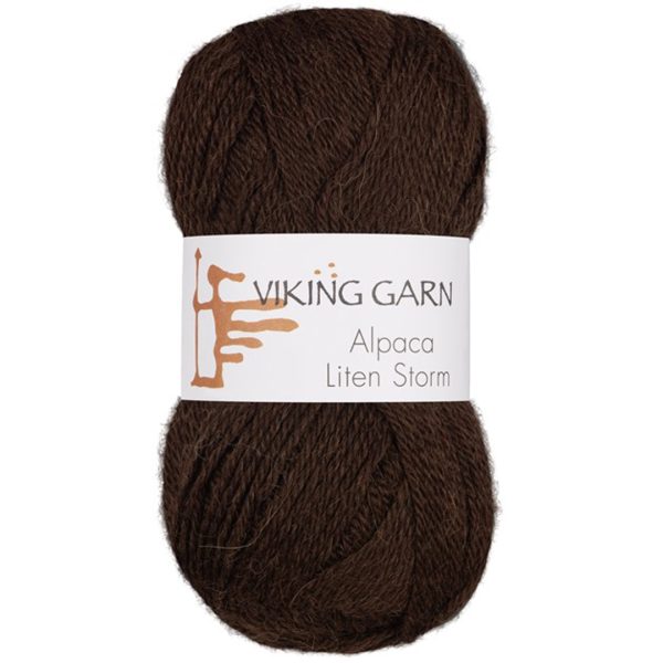 Viking Alpaca Liten Storm, farge 718 Mørk