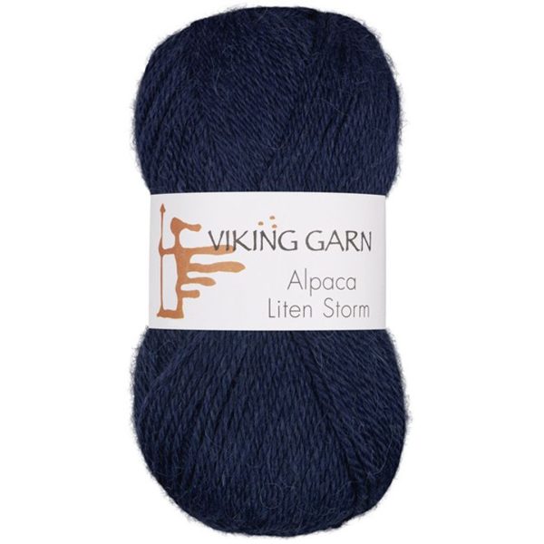 Viking Alpaca Liten Storm, farge 726 Marin