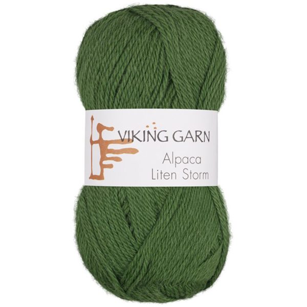 Viking Alpaca Liten Storm, farge 733 Grønn