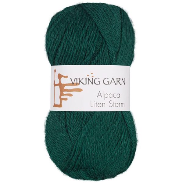 Viking Alpaca Liten Storm, farge 734 Jade