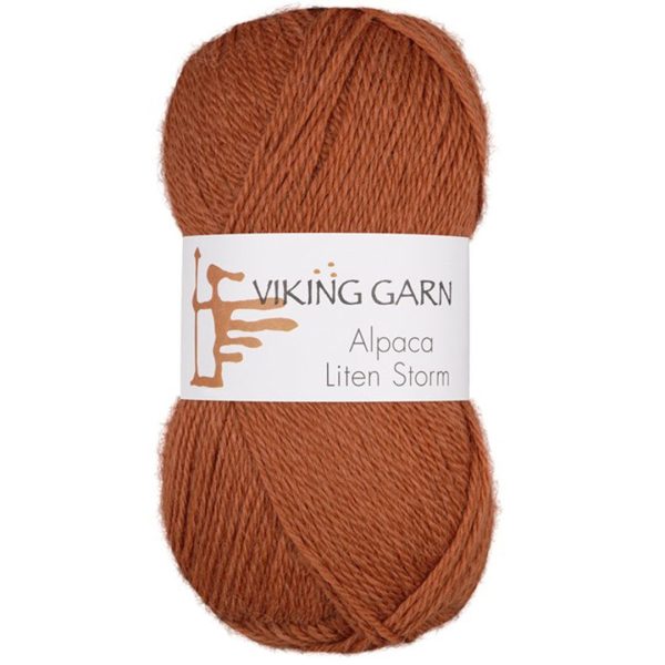 Viking Alpaca Liten Storm, farge 753 Brent