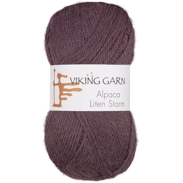 Viking Alpaca Liten Storm, farge 768 Lilla