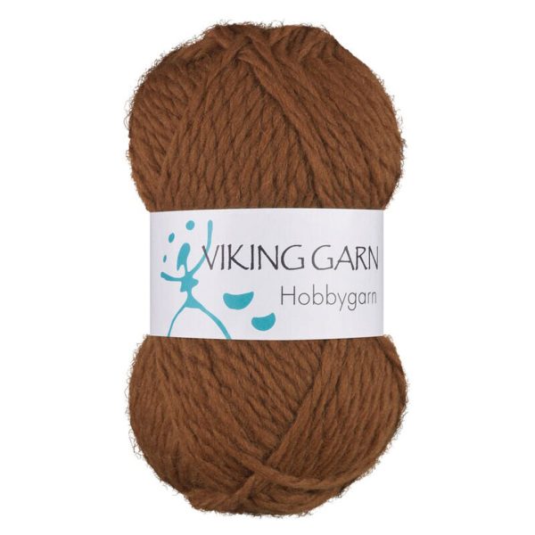 Viking Hobbygarn, farge 952 Kobber