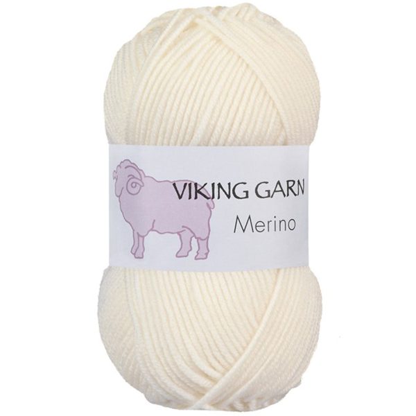 Viking Merino, farge 802 Naturhvit