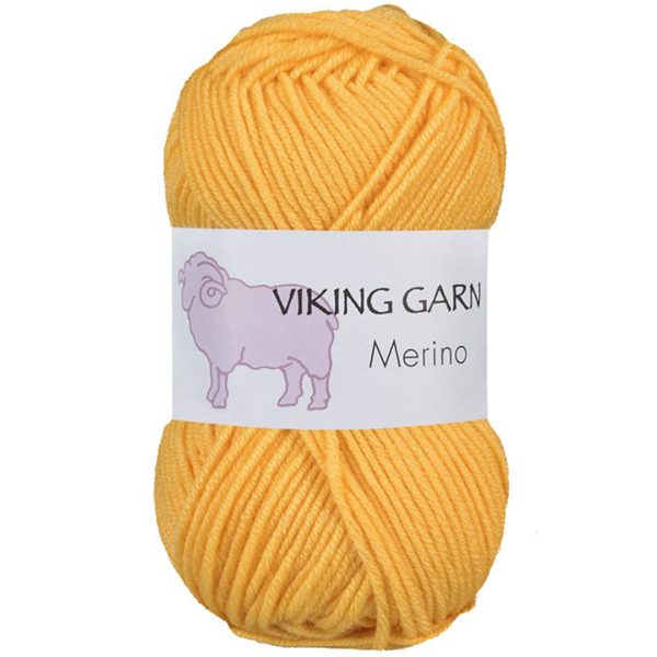 Viking Merino, farge 845 Gul