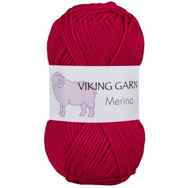 Viking Merino, farge 850 Rød