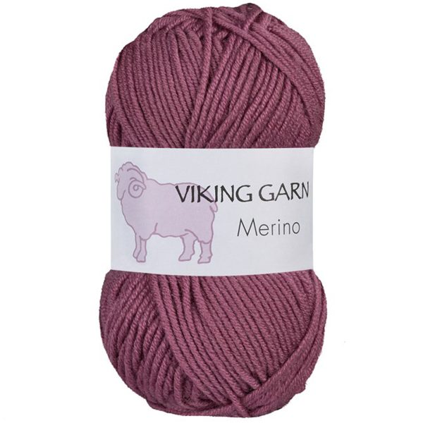 Viking Merino, farge 867 Mørk Rosa