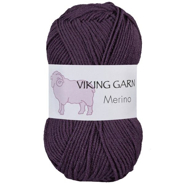 Viking Merino, farge 869 Mørk Lilla