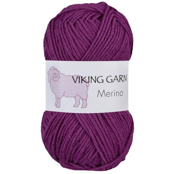 Viking Merino, farge 878 Mørk Lyng