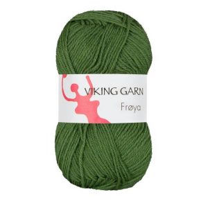 Garn viking frøya 234 gressgrønn