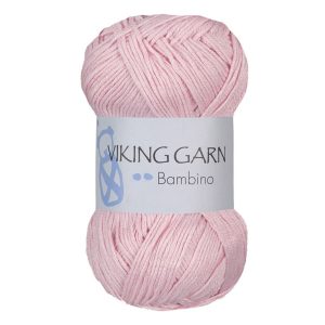 Garn viking bambino 465 lys rosa