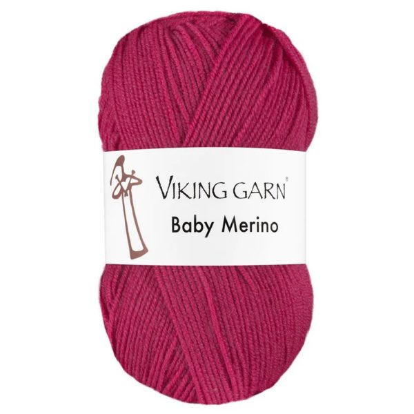 Viking Baby Merino, farge 265 Lys Ro