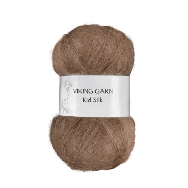 Viking Kid Silk, farge 309 Kid Silk Lys Brun